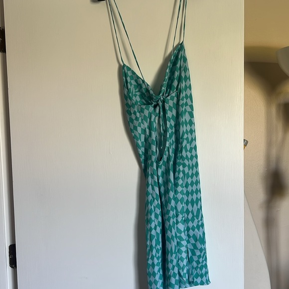 Blue Geo Resa Dress - Picture 4 of 4